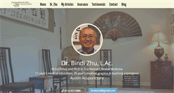 Desktop Screenshot of drzhu.com